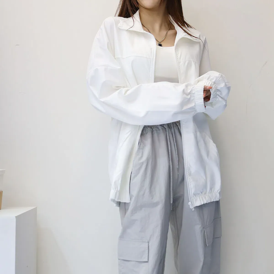 Seed – Unisex Overfit Zip-Up Windbreaker