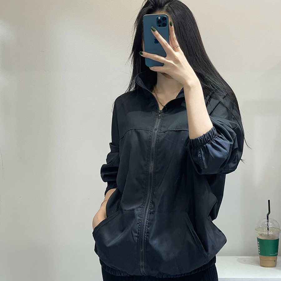 Seed – Unisex Overfit Zip-Up Windbreaker