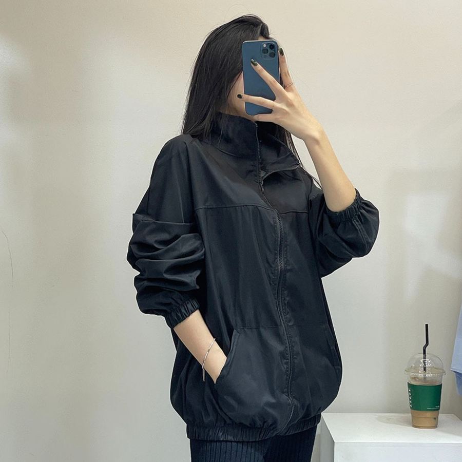 Seed – Unisex Overfit Zip-Up Windbreaker