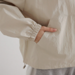 Wind – String Half-Zip Windbreaker Jacket