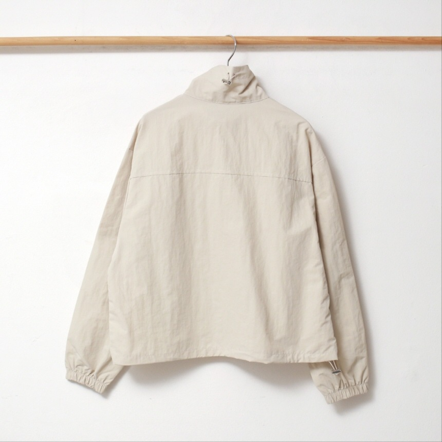 Wind – String Half-Zip Windbreaker Jacket