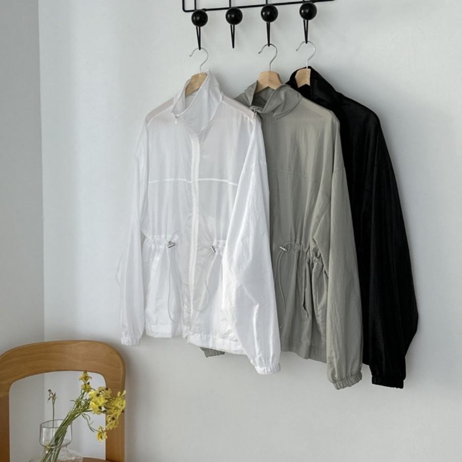 Wind – String Field Windbreaker Jacket