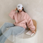 Wind – Plain Snap Button Windbreaker Jacket