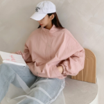 Wind – Plain Snap Button Windbreaker Jacket