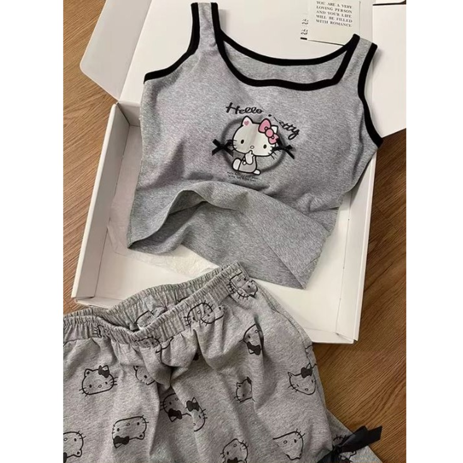 KT Kitty Cute Pajama Set