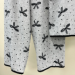 Threebon – Dot Pattern 3-Piece Homewear Set