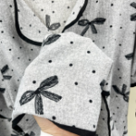 Threebon – Dot Pattern 3-Piece Homewear Set