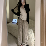 Easy – Daily Cardigan + Tank + Long Pants Pajama Set