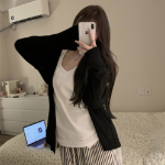 Easy – Daily Cardigan + Tank + Long Pants Pajama Set