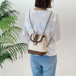 High-Quality Rattan Chain Mini Backpack — плетёный акцент с городским шиком