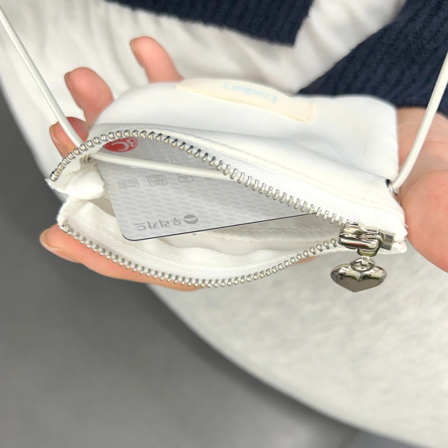 Ribbon Lace Fabric Mini Wallet Crossbody — изящный аксессуар в стиле романтик