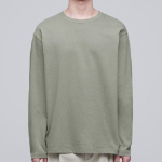 Cooltandard Crew Neck Long Sleeve T-shirt [Pistachio]