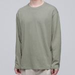 Cooltandard Crew Neck Long Sleeve T-shirt [Pistachio]