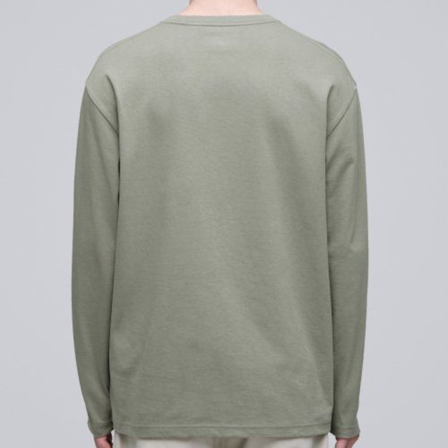 Cooltandard Crew Neck Long Sleeve T-shirt [Pistachio]