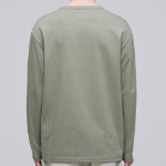 Cooltandard Crew Neck Long Sleeve T-shirt [Pistachio]