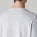 Cooltandard Crew Neck Long Sleeve T-shirt [Light Gray]