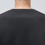 Cooltandard Crew Neck Long Sleeve T-shirt [Dark Gray]