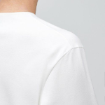 Cooltandard Ponte Crew Neck Long Sleeve T-shirt [Off White]