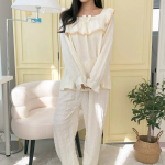 Warming Collar Pajama Set