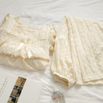 Warming Collar Pajama Set