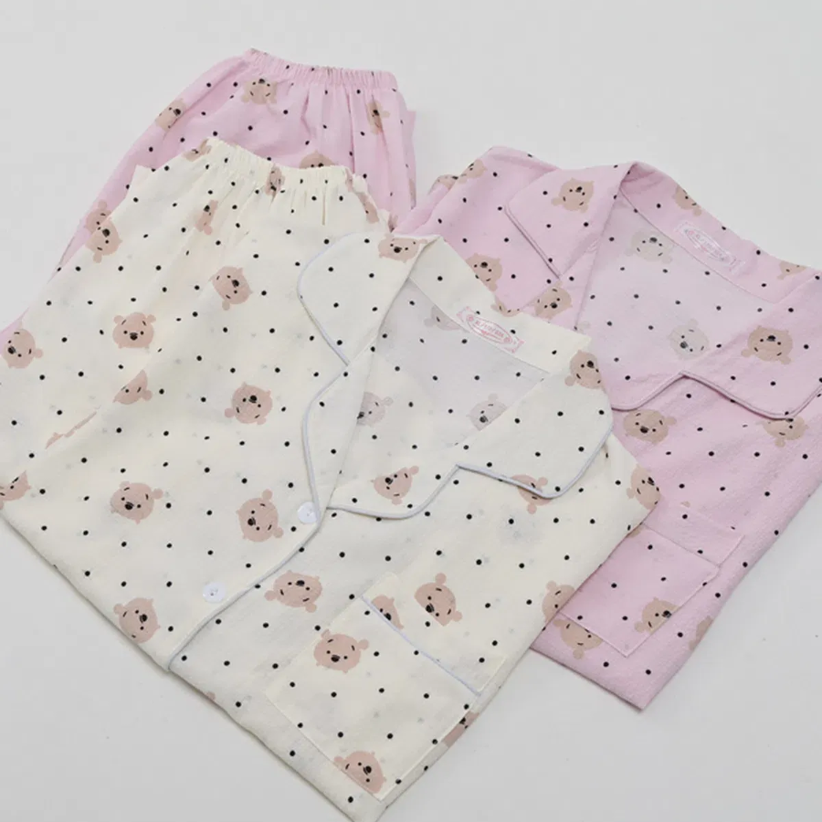 Bubble Mini Bear Pajama Set