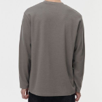 Heatandard Crew Neck Long Sleeve T-shirt [Taupe]