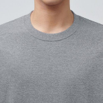 Cooltandard Crew Neck Long Sleeve T-shirt [Gray]