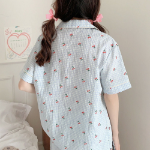 Check Cherry Pajama Set