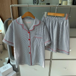 Number Stripe Pajama Set