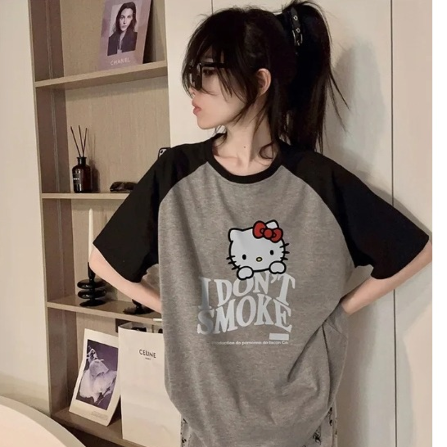 Hello Kitty Oversized Pajama Set