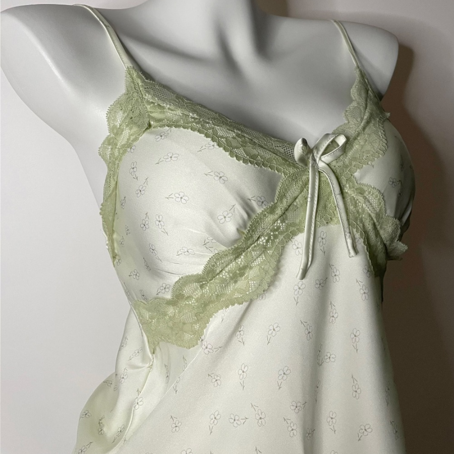Silky Green Tea Slip Set