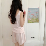 Sesang Pyeonhan Built-in Bra Summer Pajama