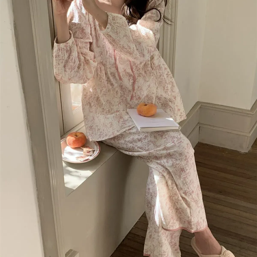 Sumukhwa Soft Homewear Two-Piece Set