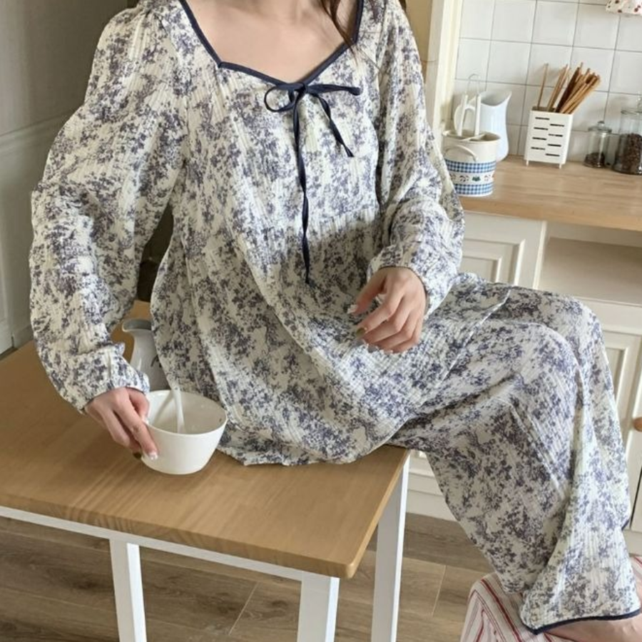 Sumukhwa Soft Homewear Two-Piece Set