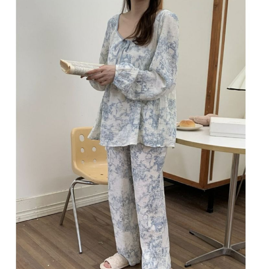 Sumukhwa Soft Homewear Two-Piece Set