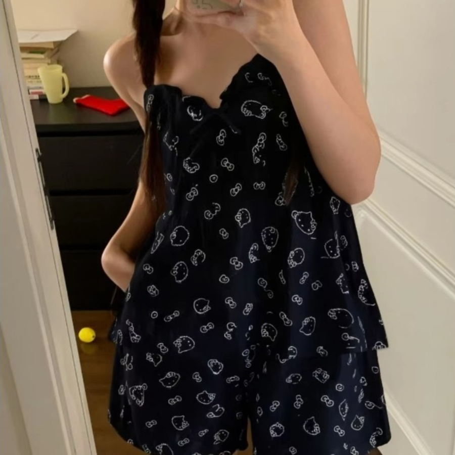 Hello Kitty Y2K Tank Pajama  Set