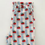 Tomato Blue Stripe Pajama Set