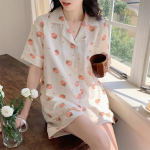 Dot Strawberry Pajama Set