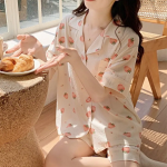 Dot Strawberry Pajama Set