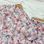 MILK KITTY Short Sleeve Pyjama Set