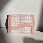 Rehab Serena Tweed Bifold Wallet — элегантный твид в компактном формате