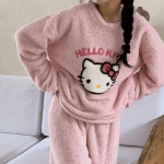 HELLO KITTY Cozy Fleece Sleepwear Set