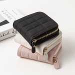 Waffle Quilted Card & Coin Wallet — текстура и уют в каждом штрихе