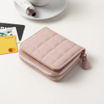 Waffle Quilted Card & Coin Wallet — текстура и уют в каждом штрихе