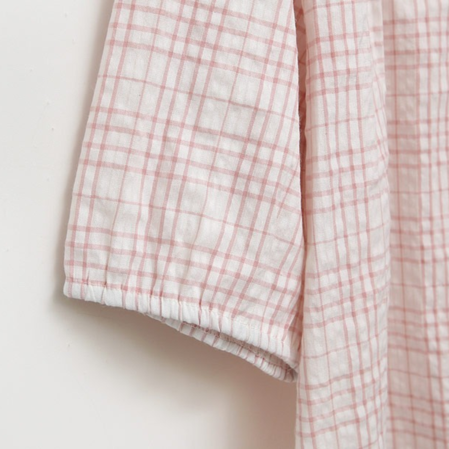 Cotton Summer Check Pajama Set