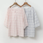 Cotton Summer Check Pajama Set
