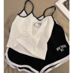 Hello Kitty Colorblock Tank Lounge Set