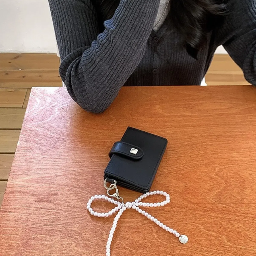 Heart Snap Card Wallet & AirPods Pouch — милый дуэт для повседневных мелочей