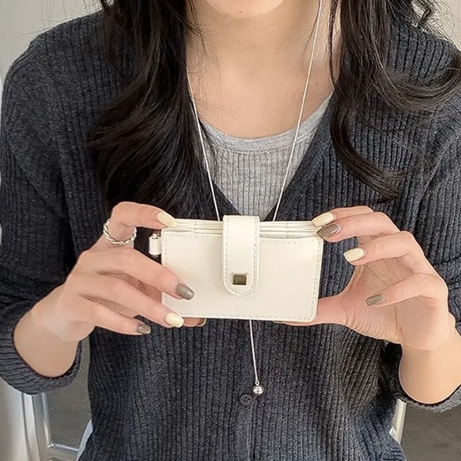 Heart Snap Card Wallet & AirPods Pouch — милый дуэт для повседневных мелочей