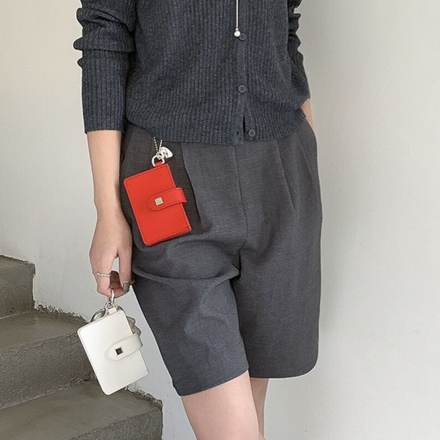 Heart Snap Card Wallet & AirPods Pouch — милый дуэт для повседневных мелочей